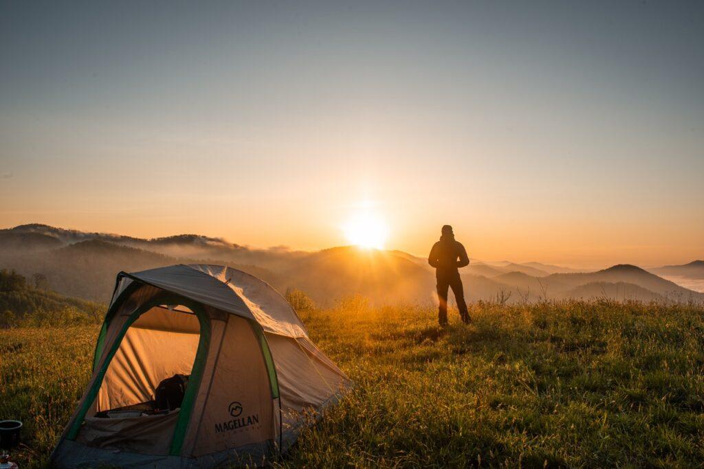 Camping hintergrundbild