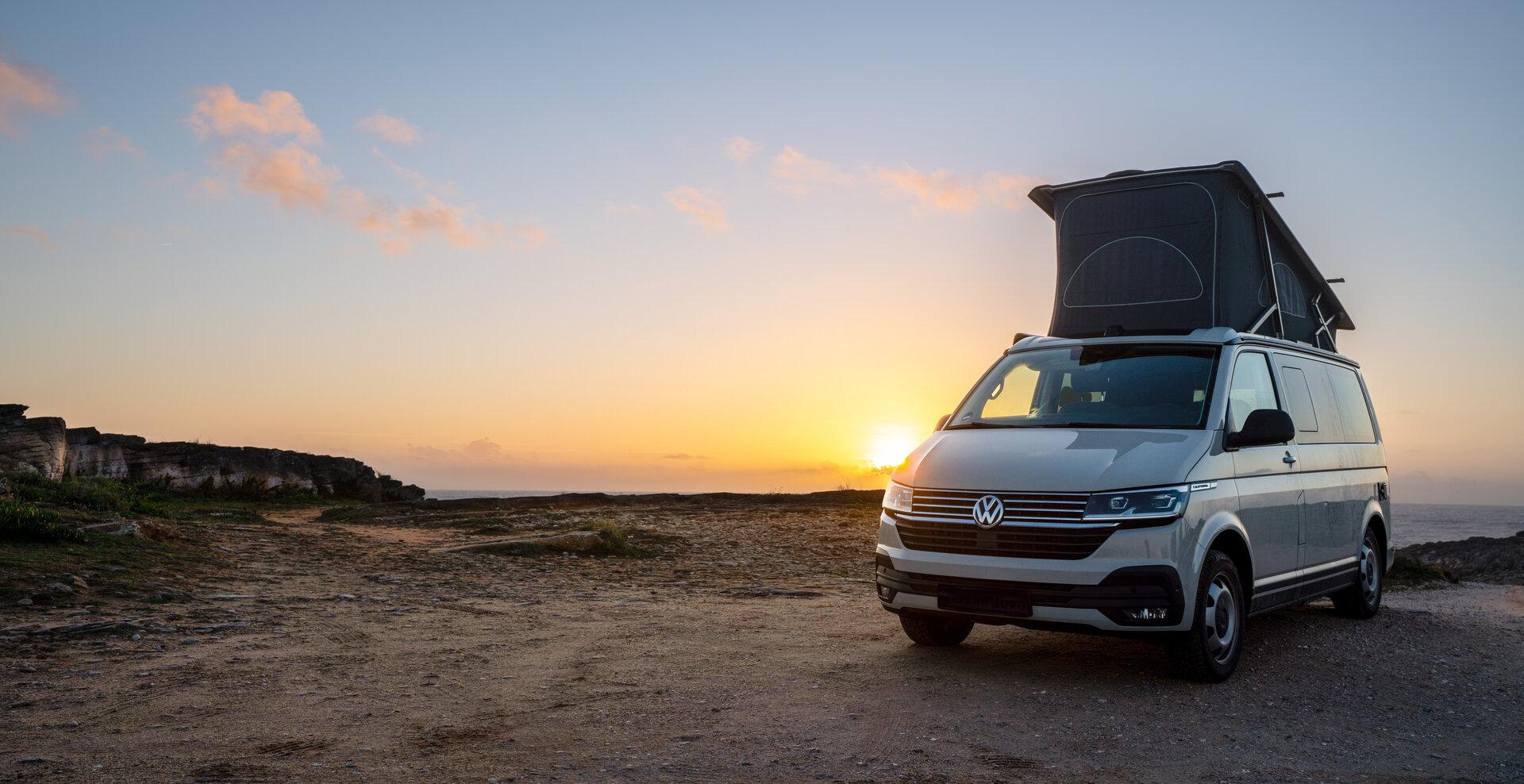 Der neue 2021 Volkswagen VW Transporter Camping Van T6.1